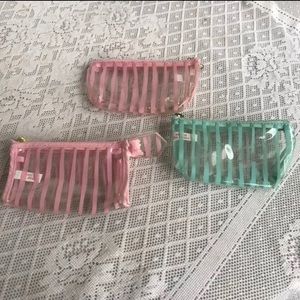 Vintage Clear Plastic Change Purses
